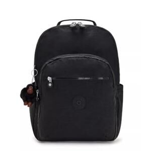 Kipling Women's Seoul 15" Laptop Backpack, Roomy with Padded Shoulder Straps New